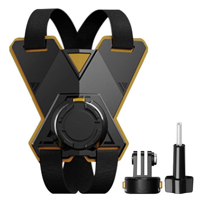 PULUZ motorcycle helmet mount for sports cameras (including Ace Pro 2, Osmo Action 5 Pro)