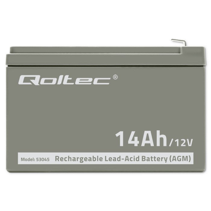 Battery for Uninterruptible Power Supply System UPS Qoltec 53045 14000 mAh 12 V