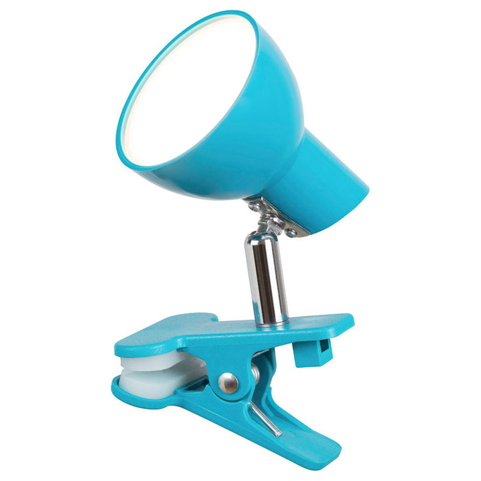 LED TABLE LAMP WITH CLIP 5W 360LM 3K BLUE RABALUX NOAH