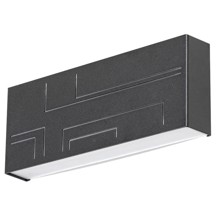 LED FACADE FIXTURE 12W 4000K BLACK, IP65 RABALUX MARIBOR