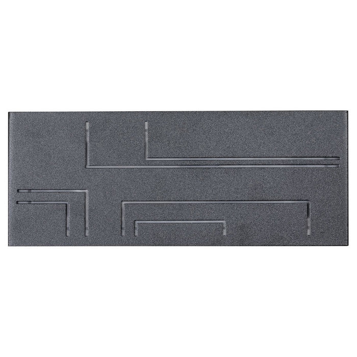 LED FACADE FIXTURE 12W 4000K BLACK, IP65 RABALUX MARIBOR