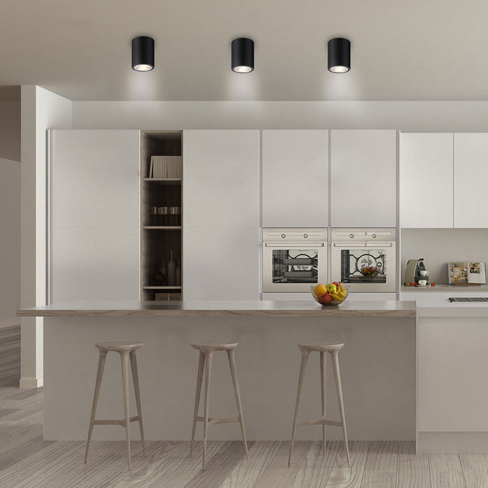 MOON FOR EXTERNAL MOUNTING E27 BLACK RABALUX KOBALD