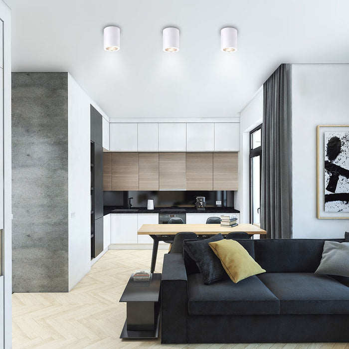 MOON FOR EXTERIOR MOUNTING E27 WHITE MAT RABALUX KOBALD