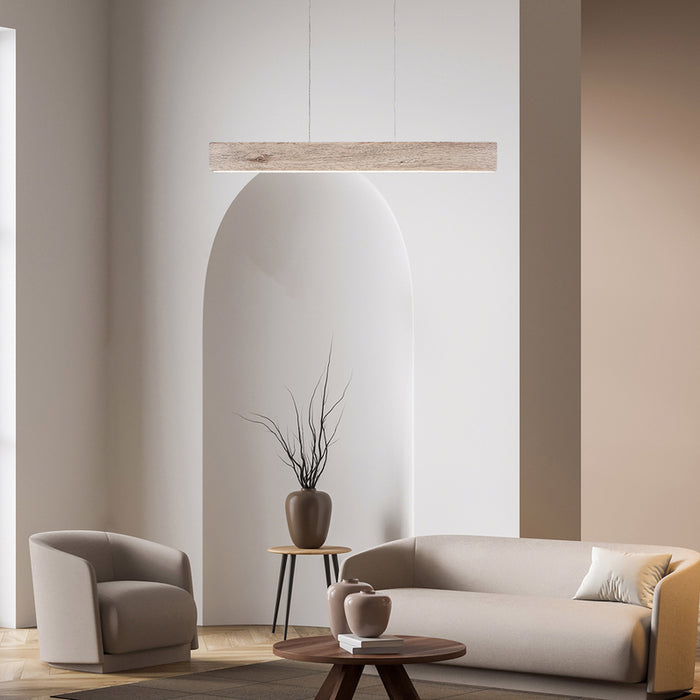 LED PENDANT 34W 3000K OAK RABALUX CINNAMON