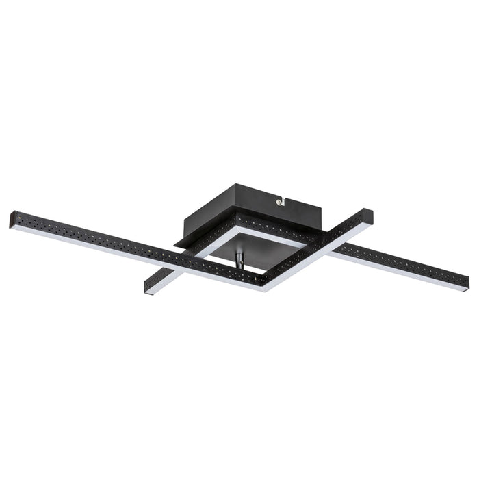 LED CEILING LAMP 23W 4000K BLACK RABALUX CASIMIR