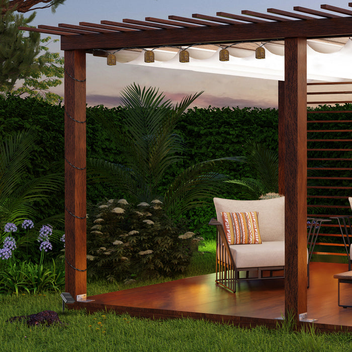 LED SOLAR DECORATIVE CABLE 0.6W 3M IP44 RABALUX RUPIT