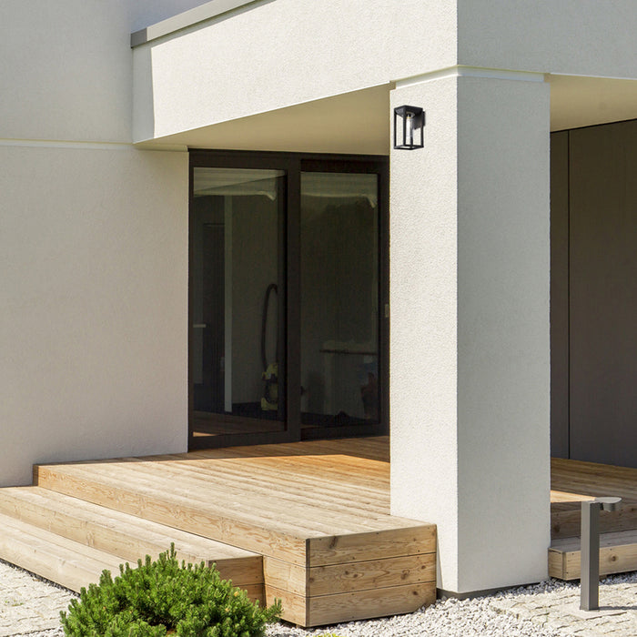 WALL LIGHT EXTERIOR E27 IP54 BLACK RABALUX ZERNEST