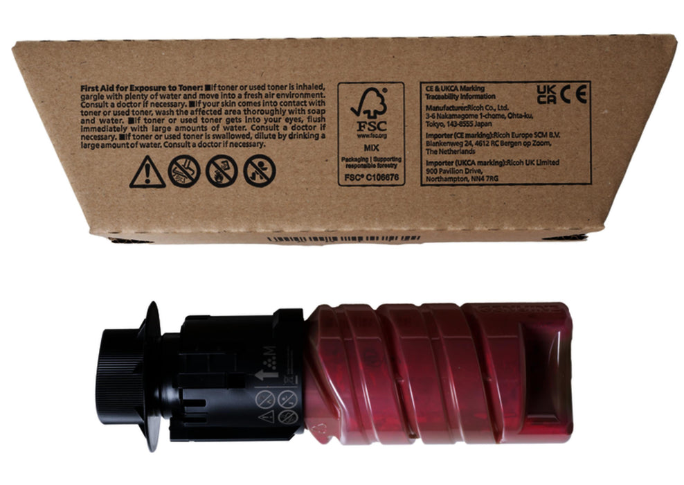 Toner cartridge Ricoh M C320H, 4200 copies, For M C320FSE, Magenta