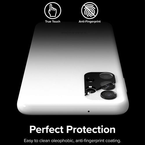 Ringke Galaxy A13 4G Camera Protector Full Cover Glass package (3 pcs) Black