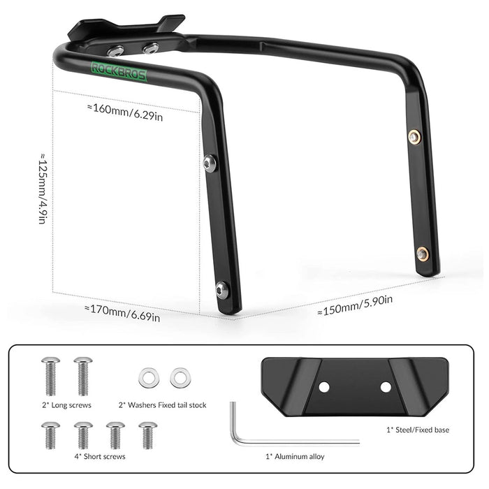 Rockbros Multifunctional Bracket 31210013001 Saddle Bag Stabilizer - Black