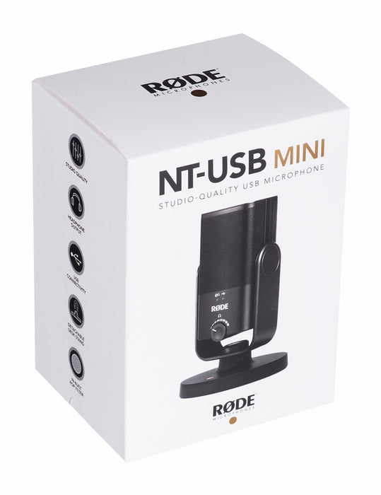 RØDE NT-USB mini Black Table microphone