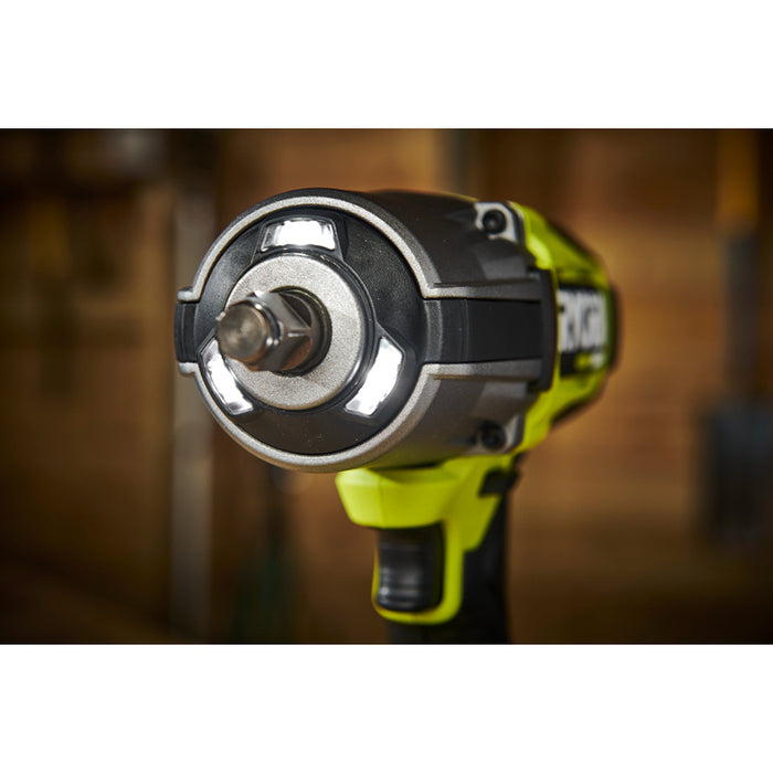 RYOBI RIW18X-0 CORDLESS BRUSHLESS IMPACT WRENCH 18 V, 700.00 nm, WITHOUT BATTERY AND CHARGER