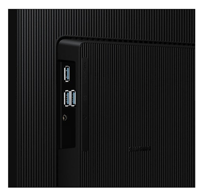 Samsung 24D600 24" IPS LED, 2560x1440, 350 cd/m2, PBP, PIP, 3xUSB 3.0, Display Port 1.4, 2xHDMI 2.2, Black