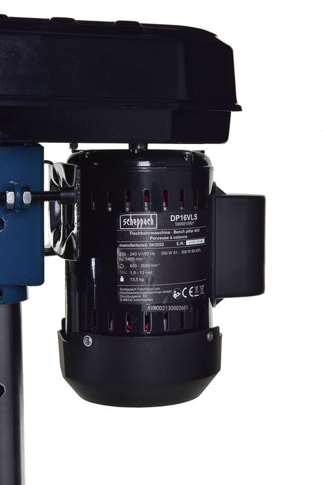 Scheppach DP16VLS drill press 500 W