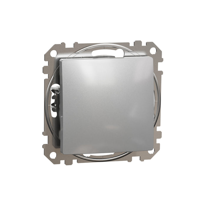 BUTTON SINGLE ALUMINUM SCHNEIDER SEDNA (SDD113111)