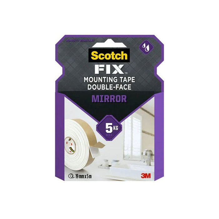 BATHROOM TAPE 19 MM X 5.0 M, (2KG/30CM) SCOTCH