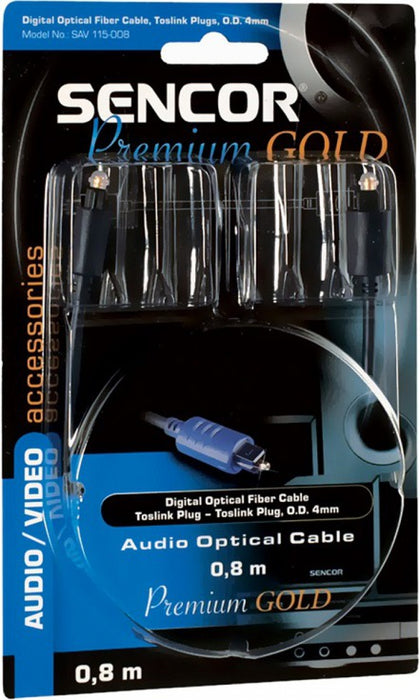 Cable Sencor SAV 115-015 OPTICAL, 1.5M