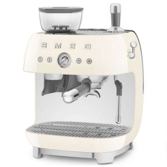 Coffee machine SMEG EGF03CREU, 15 bar, 1650 W, Cream