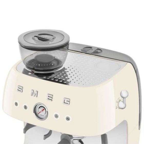 Coffee machine SMEG EGF03CREU, 15 bar, 1650 W, Cream