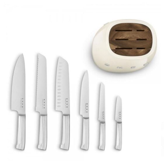 Knife set SMEG KBSF02CR