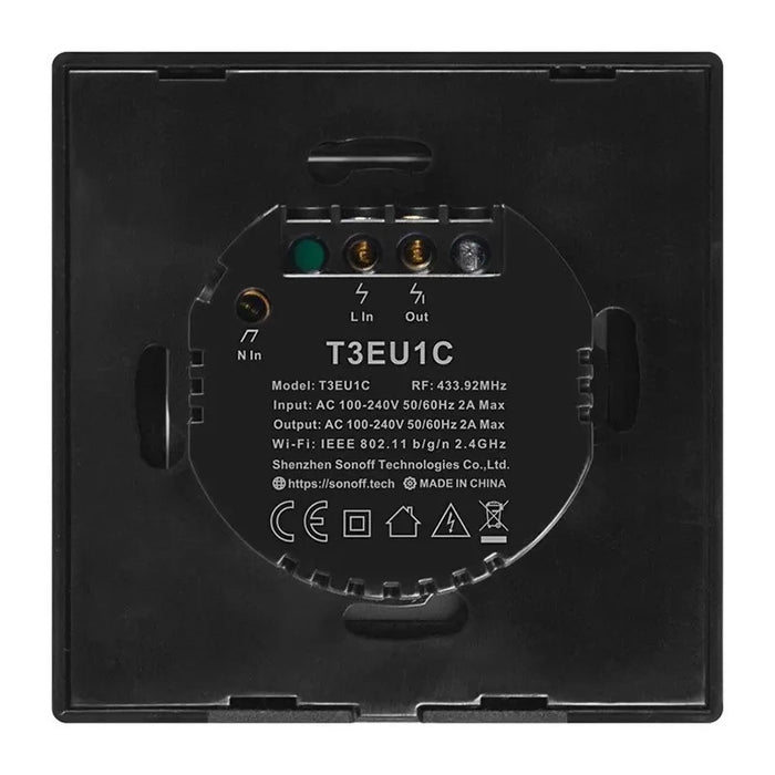 Smart Switch WiFi + RF 433 Sonoff T3 EU TX (1-channel)