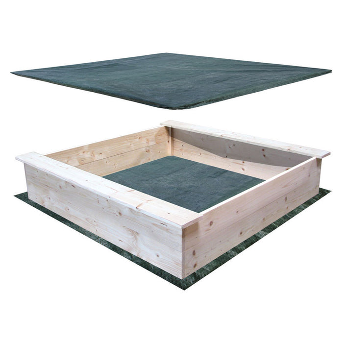 CHILDREN'S SANDBOX WITH COVER SOULET 118X118X21CM