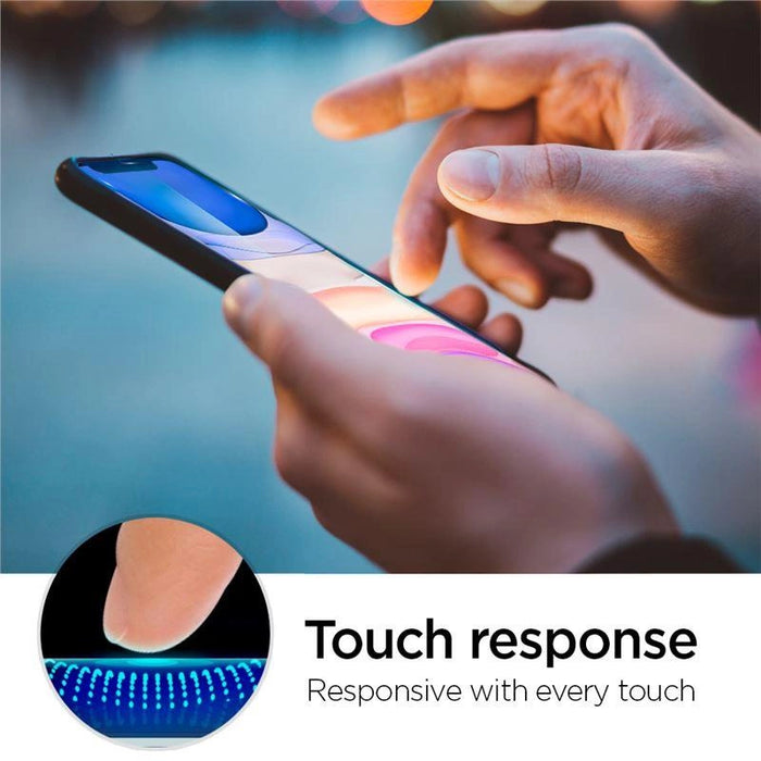 Spigen ALM Glas.tR Slim tempered glass for iPhone 11 / XR - 2 pcs.