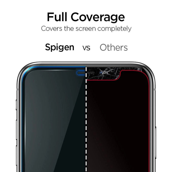 Spigen ALM Glass FC Tempered Glass for iPhone 11 / XR - Black