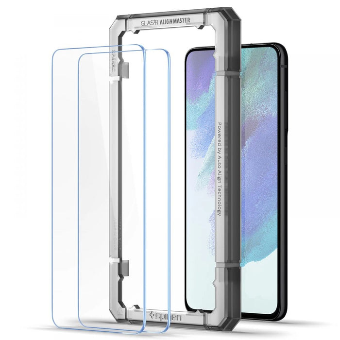 Spigen ALM Glas.tR tempered glass for Samsung Galaxy S21 FE - 2 pcs.