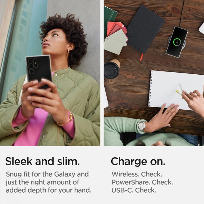 Spigen Liquid Crystal Case for Samsung Galaxy S22 Ultra - Clear