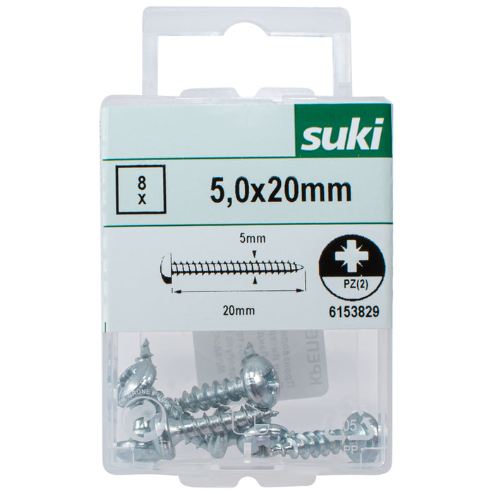 WOOD SCREW 5.0X20MM SUKI