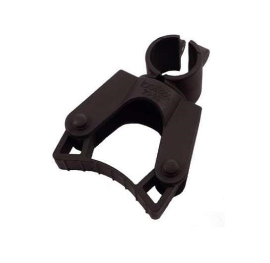 Holder for crutches wheelchair-mounted