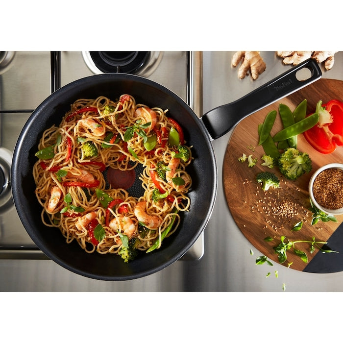 Tefal C3841953 Wok28 Opium Pe Xl Intense Black