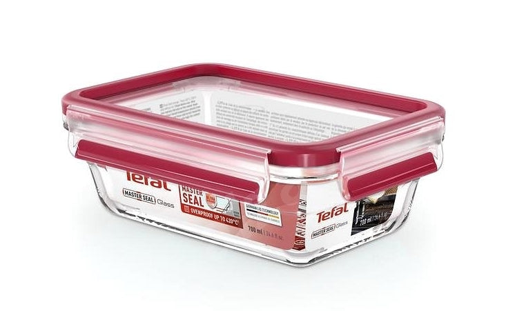 Food box TEFAL N1040610 MSEAL 0.7L, glass