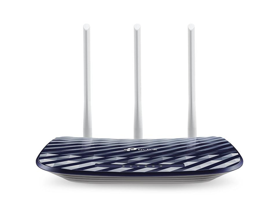 Wireless router TP-Link Archer C20 AC750, 2.4/5 GHz, 300 - 433 Mbps, 10/100