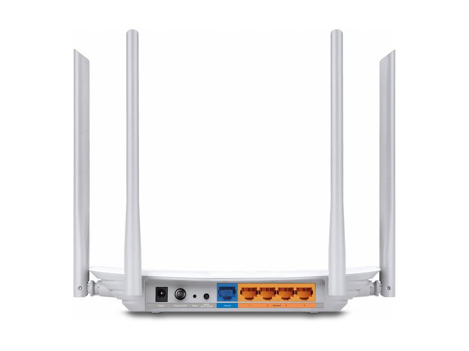 Wireless router TP-Link Archer C50 AC1200, 2.4/5 GHz, 300 - 867 Mbps, 10/100