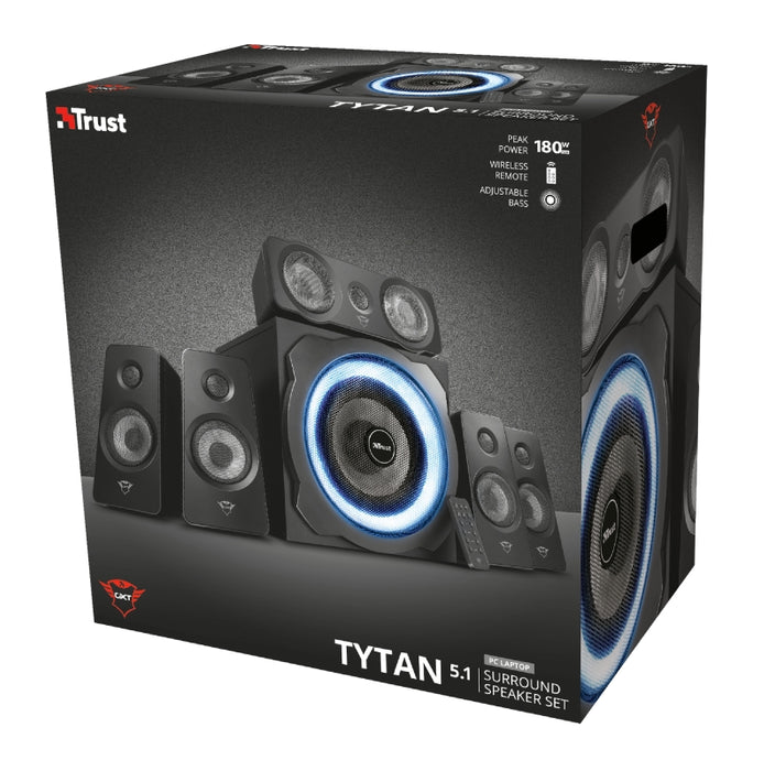 TRUST GXT 658 Tytan 5.1 Surround Speaker System