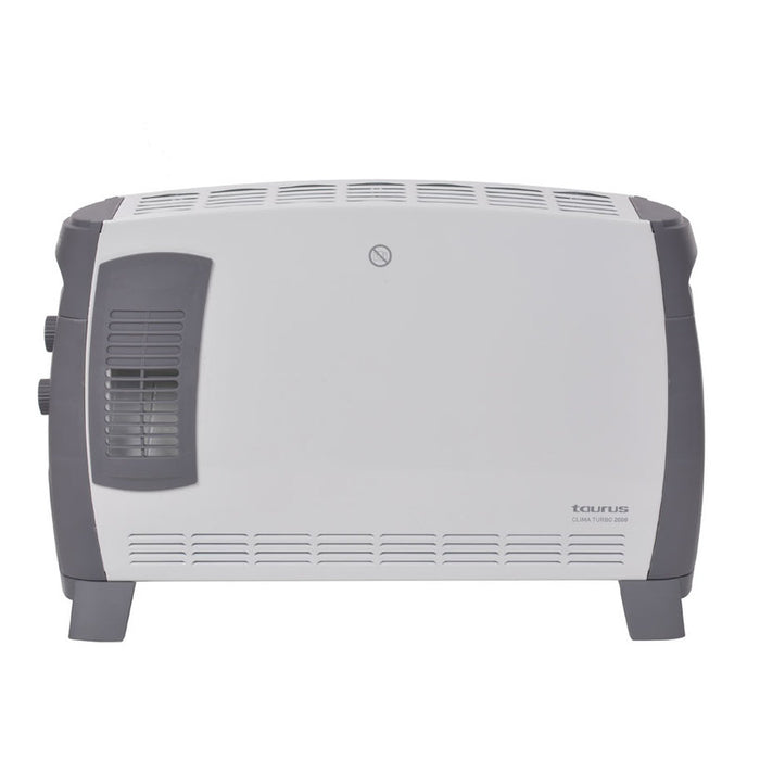 Convector TAURUS CLIMA TURBO 2000 NEW HEATED AREA UP TO 16.00 m², WHITE, 2000.0 W
