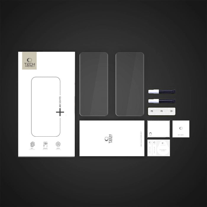 Tech-Protetect Glass UV+ 2-pack tempered glass for Realme 14 Pro 5G - transparent