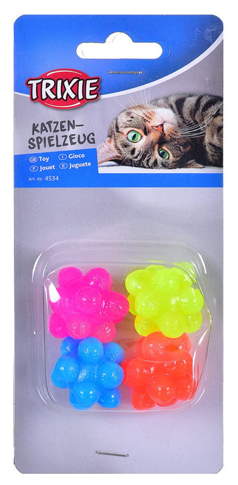 TRIXIE Set of bubble balls 3.5cm 4 pcs