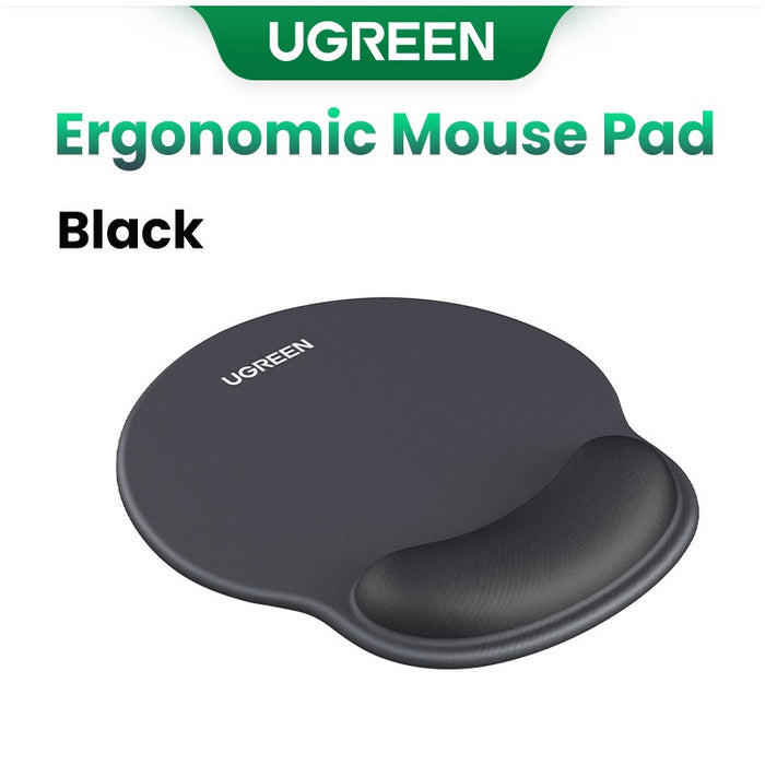 ERGONOMIC MOUSE PAD LP668 UGREEN - BLACK