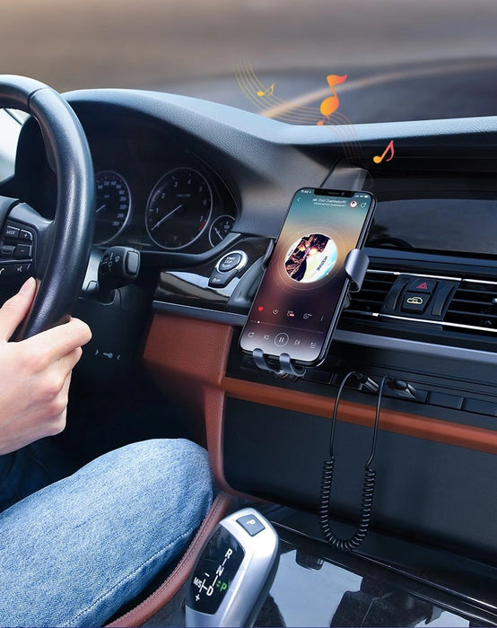 Ugreen Bluetooth 5.3 audio receiver USB cable audio adapter AUX jack black (70601 CM309)