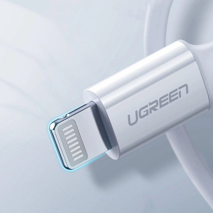 Ugreen US171 Lightning - USB-C PD Cable 20W 3A 480Mb/s 1.5m - White