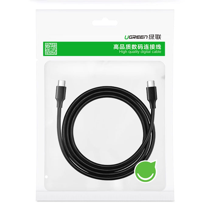 Ugreen US286 USB-C - USB-C 3A 480Mb/s cable 3m - black
