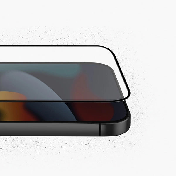 Uniq Optix Matte frosted tempered glass for iPhone 14 / 13 / 13 Pro with applicator