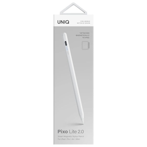 Uniq Pixo Lite 2.0 Magnetic Stylus for iPad - White