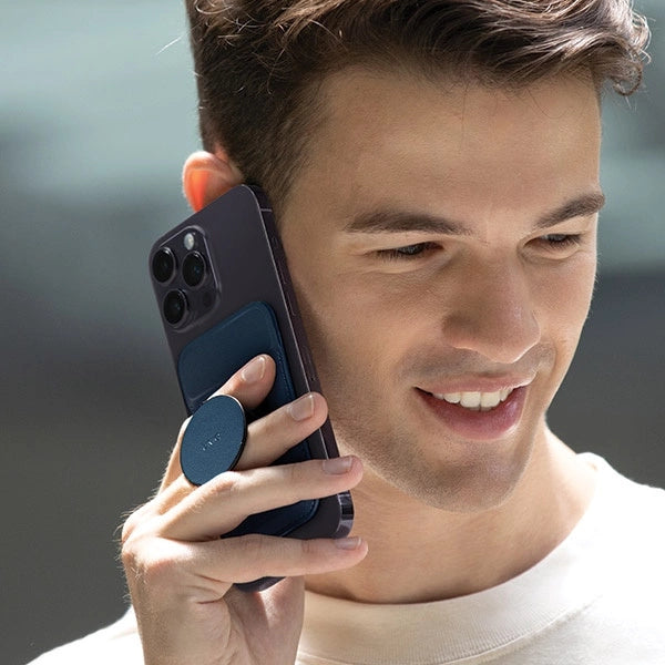 Uniq Flixa Magnetic Card Wallet with Stand Pink/Blush Pink MagSafe