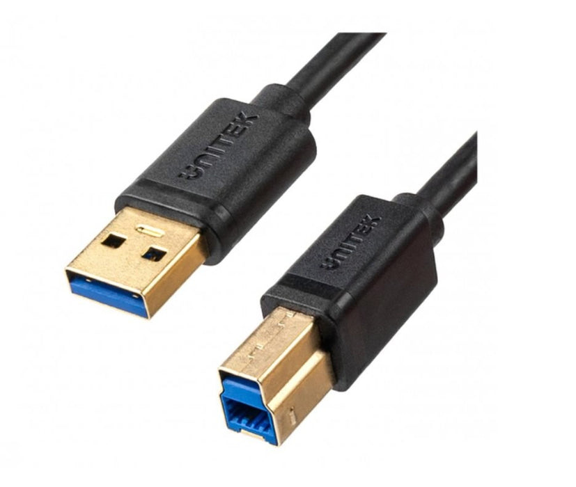 Unitek C14095BK USB-A to USB 3.0 Printer Cable, 2m