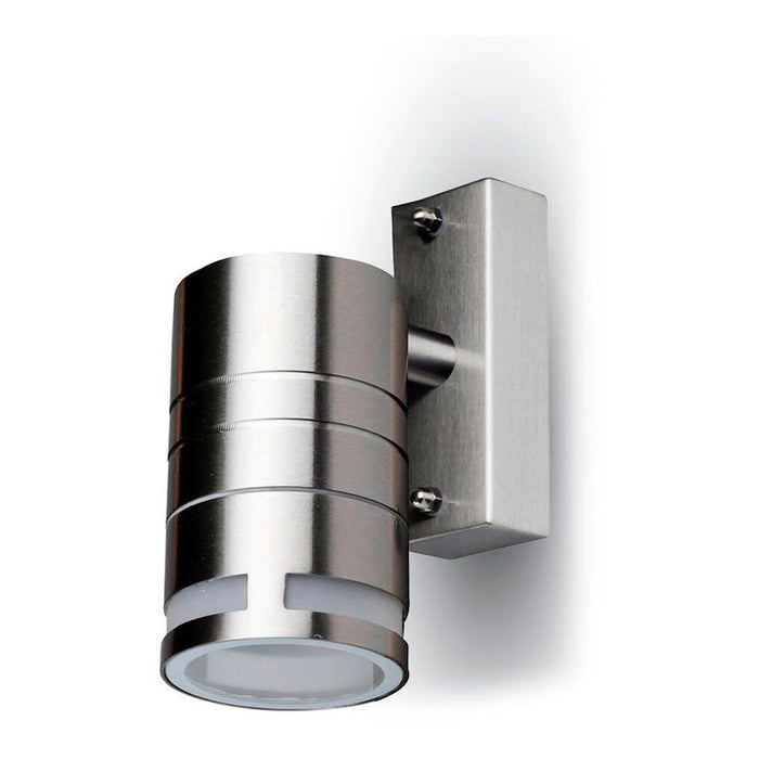 FACADE FIXTURE GU10 SATIN NICKEL IP44 V-TAC