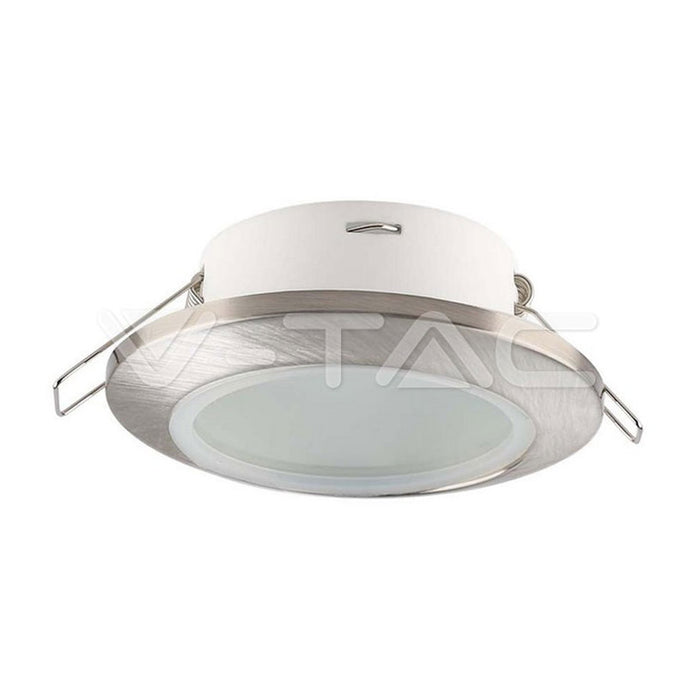 RECESSED MOON NICKEL IP44 V-TAC